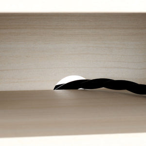 Safavieh Tealla 2 Tambour & 1 Glass Lift Door Media Stand Bleached White / Gold MED9635C