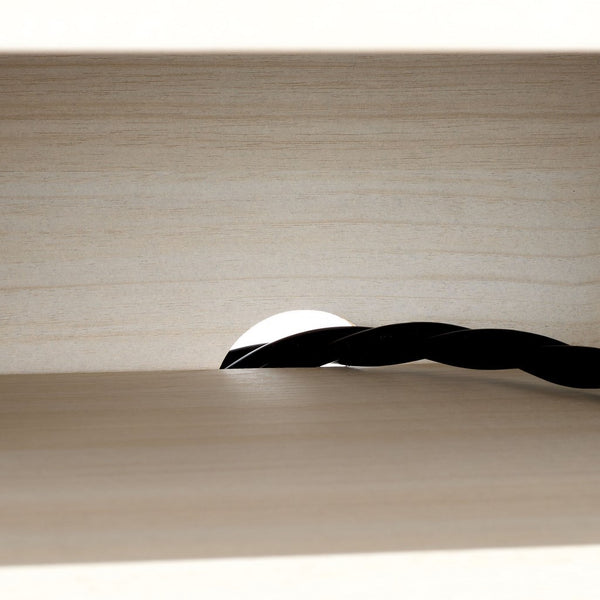 Safavieh Tealla 2 Tambour & 1 Glass Lift Door Media Stand Bleached White / Gold MED9635C