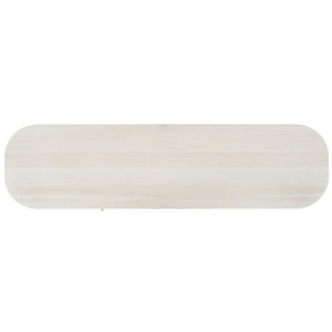 Safavieh Tealla 2 Tambour & 1 Glass Lift Door Media Stand Bleached White / Gold MED9635C