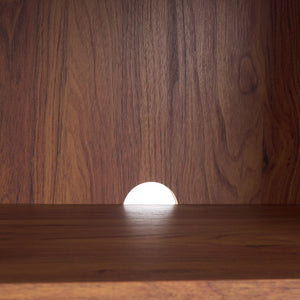 Safavieh Tealla 2 Tambour Door Sideboard/Media Stand Walnut / Gold MED9636A