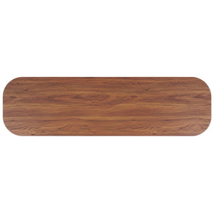 Safavieh Tealla 2 Tambour Door Sideboard/Media Stand Walnut / Gold MED9636A