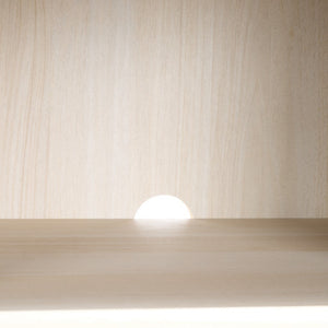 Safavieh Tealla 2 Tambour Door Sideboard/Media Stand Bleached White / Gold MED9636C