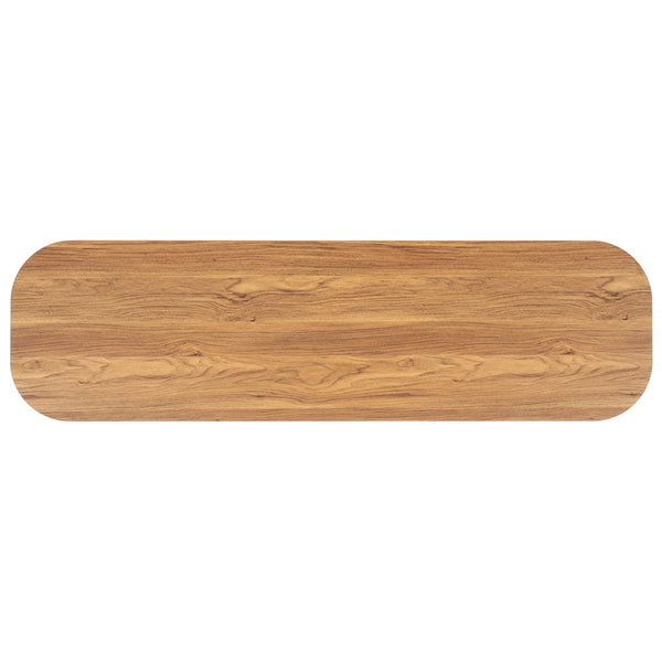 Safavieh Tealla 2 Tambour Door Sideboard/Media Stand Oak / Gold MED9636D