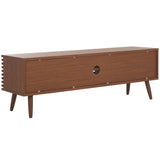 Safavieh Averi 2 Door Media Stand Dark Walnut 59" x 15" x 19.5"