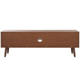 Safavieh Averi 2 Door Media Stand Dark Walnut 59" x 15" x 19.5"