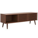 Safavieh Averi 2 Door Media Stand Dark Walnut 59" x 15" x 19.5"