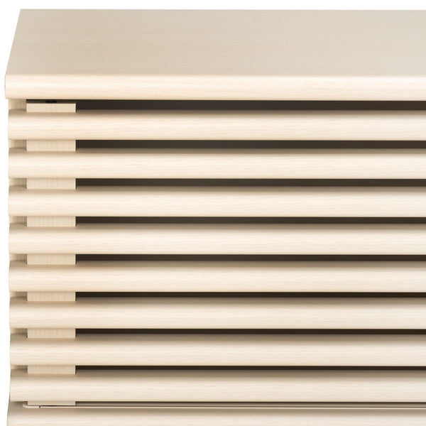 Safavieh Averi 2 Door Media Stand White Wash 59" x 15" x 19.5"