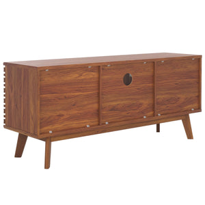 Safavieh Esma Low Sideboard/Media Stand Walnut 54.9" x 15.2" x 23.6"