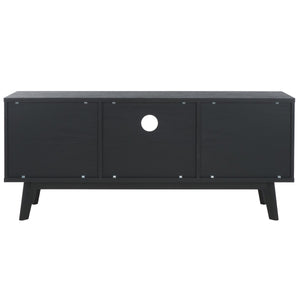 Safavieh Esma Low Sideboard/Media Stand Black 54.9" x 15.2" x 23.6"