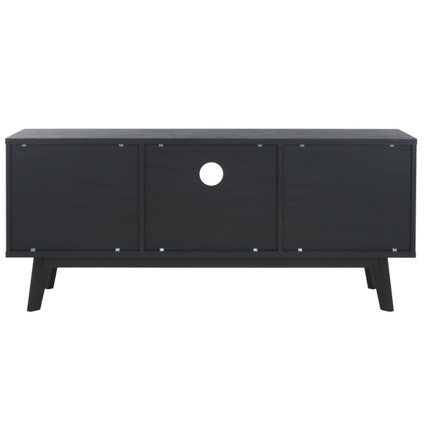 Safavieh Esma Low Sideboard/Media Stand Black 54.9" x 15.2" x 23.6"