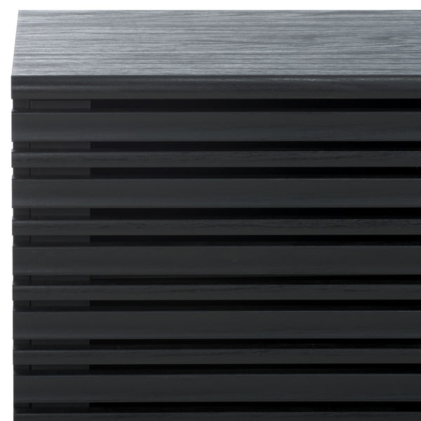 Safavieh Esma Low Sideboard/Media Stand Black 54.9" x 15.2" x 23.6"