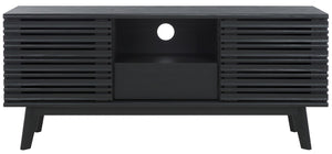 Safavieh Esma Low Sideboard/Media Stand Black 54.9" x 15.2" x 23.6"