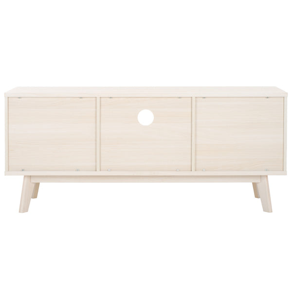 Safavieh Esma Low Sideboard/Media Stand White 54.9" x 15.2" x 23.6"