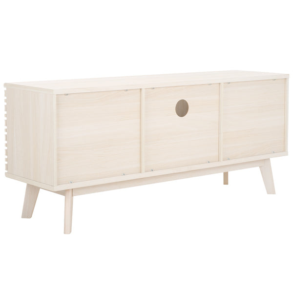 Safavieh Esma Low Sideboard/Media Stand White 54.9" x 15.2" x 23.6"