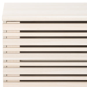 Safavieh Esma Low Sideboard/Media Stand White 54.9" x 15.2" x 23.6"