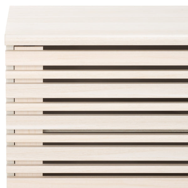 Safavieh Esma Low Sideboard/Media Stand White 54.9" x 15.2" x 23.6"