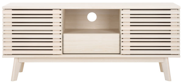 Safavieh Esma Low Sideboard/Media Stand White 54.9" x 15.2" x 23.6"