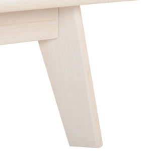 Safavieh Esma Low Sideboard/Media Stand White 54.9" x 15.2" x 23.6"