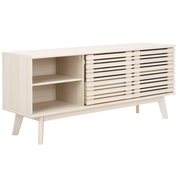 Safavieh Esma Low Sideboard/Media Stand White 54.9" x 15.2" x 23.6"