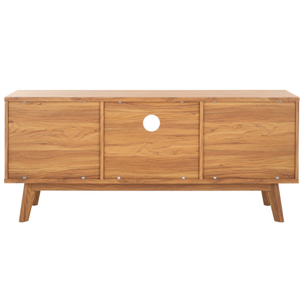 Safavieh Esma Low Sideboard/Media Stand Oak 54.9" x 15.2" x 23.6"