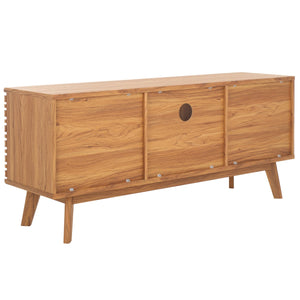 Safavieh Esma Low Sideboard/Media Stand Oak 54.9" x 15.2" x 23.6"