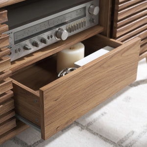 Safavieh Esma Low Sideboard/Media Stand Oak 54.9" x 15.2" x 23.6"