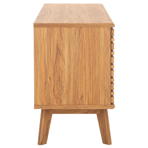 Safavieh Esma Low Sideboard/Media Stand Oak 54.9" x 15.2" x 23.6"
