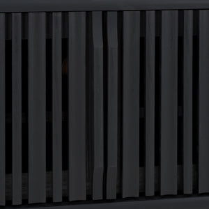 Safavieh Enid 4 Door Media Stand Black 59.9" x 15.4" x 23.1"