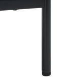 Safavieh Enid 4 Door Media Stand Black 59.9" x 15.4" x 23.1"