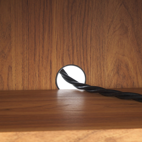 Safavieh Enid 4 Door Media Stand Oak 59.9" x 15.4" x 23.1"