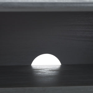 Safavieh Esma 3 Door Media Stand Black 58.7" x 15.2" x 21.1"