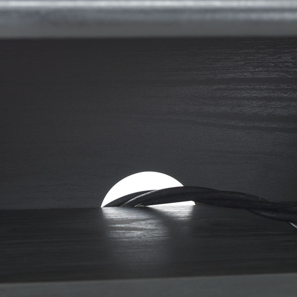 Safavieh Esma 3 Door Media Stand Black 58.7" x 15.2" x 21.1"