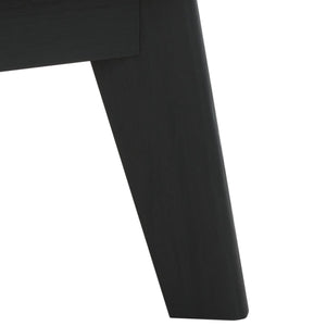 Safavieh Esma 3 Door Media Stand Black 58.7" x 15.2" x 21.1"