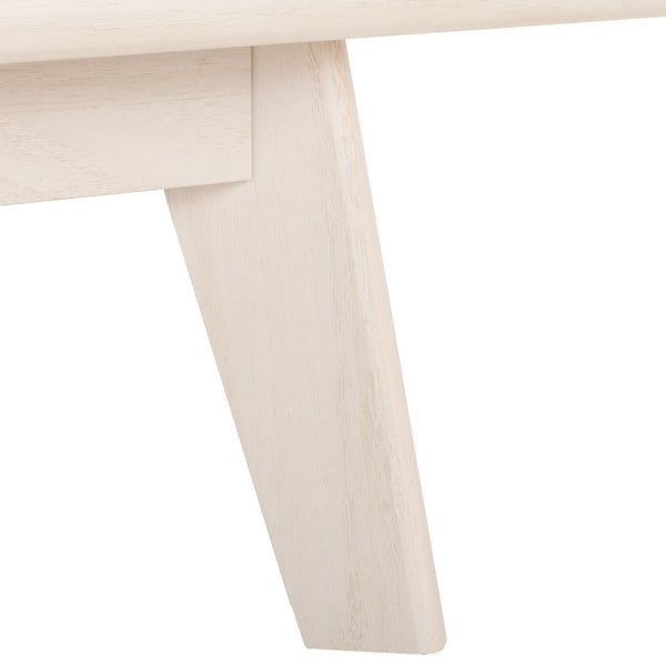 Safavieh Esma 3 Door Media Stand White 58.7" x 15.2" x 21.1"