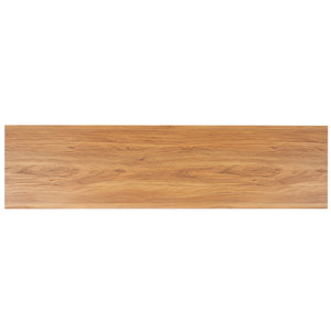 Safavieh Esma 3 Door Media Stand Oak 58.7" x 15.2" x 21.1"