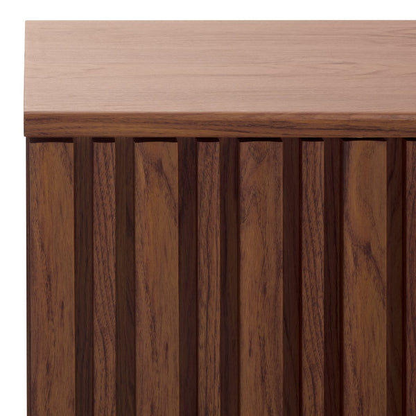 Safavieh Helena Large Media Stand - Elegant Walnut Finish With 4 Drawers & 4 Shelves For Stylish Storage Walnut Wood,Metal Med9641a-2bx