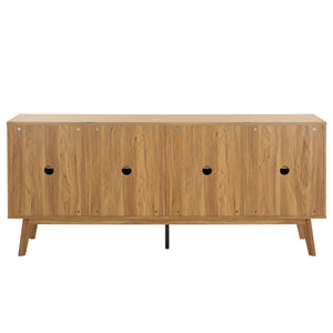 Safavieh Helena Large Media Stand - Elegant Walnut Finish With 4 Drawers & 4 Shelves For Stylish Storage Oak Wood,Metal Med9641c-2bx