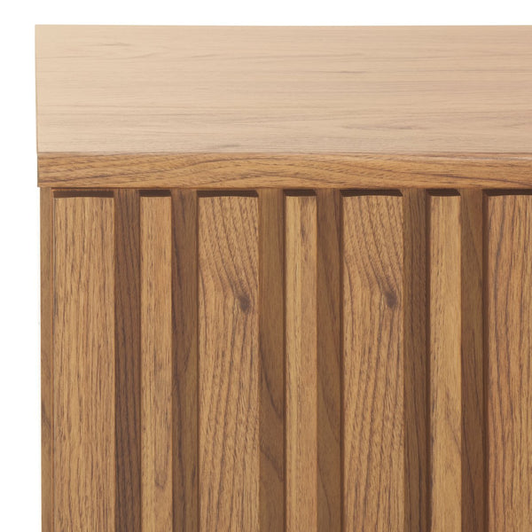 Safavieh Helena Large Media Stand - Elegant Walnut Finish With 4 Drawers & 4 Shelves For Stylish Storage Oak Wood,Metal Med9641c-2bx