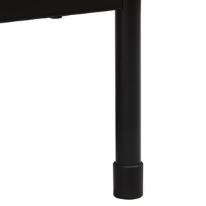 Safavieh Enid Large 2 Door Sideboard & Media Stand In Oak & Black - Elegant Storage Solution For Any Room Oak ,Black Wood ,Metal Med9644c-2bx