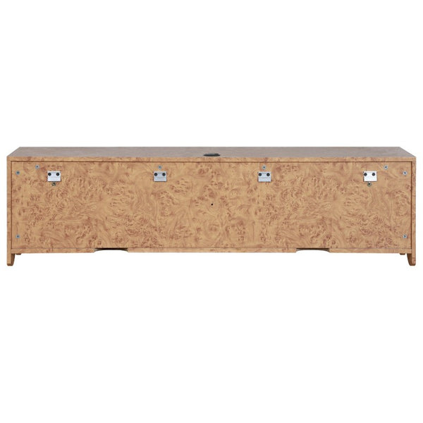 Safavieh Rowe Floating Wall Mounted Media Cabinet with Four Doors and Antique Gold Hardware MED9648A