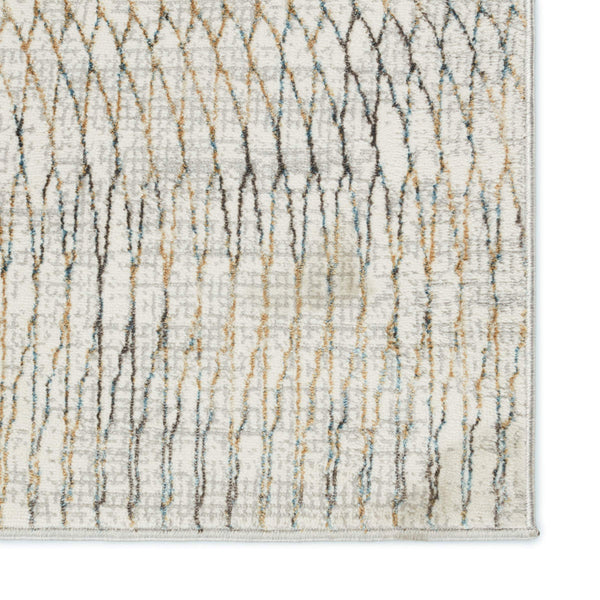 Jaipur Living Vibe by Jaipur Living Pierre Abstract Trellis Polyester Rug for Room Entryway 5'3" X 8' RUG152795
