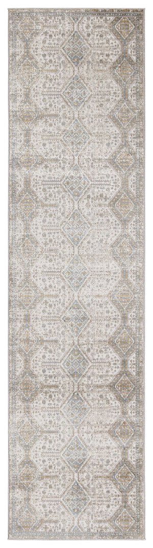 Jaipur Living Vibe by Jaipur Living Roane Trellis Lattice Polyester Rug for Room Entryway 2'6"X10' RUG152817