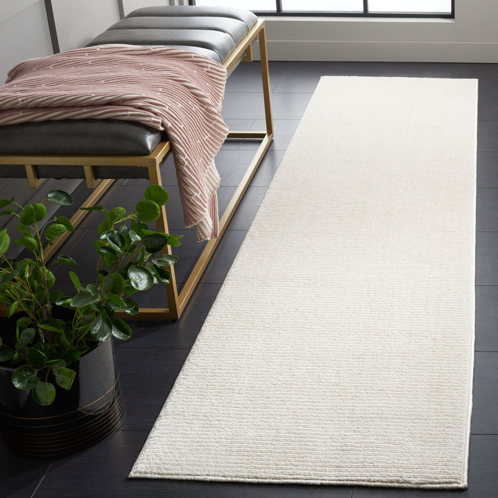 Safavieh Melody Round Ivory Area Rug — Low-Profile, Durable Power-Loomed Design For Timeless, Versatile Style 8'-0" x 8'-0" MEL108A-8R