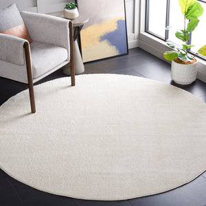 Safavieh Melody Ivory Area Rug — Turkish Power-Loomed Low-Profile 5/8" Pile, Durable Stain-Resistant Blend 6'-0" x 8'-0" MEL108A-68
