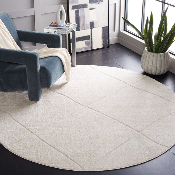 Safavieh Melody Elegant Area Rug - Timeless Turkish Craftsmanship With Plush Comfort & Bohemian Charm Ivory ,Beige Polyester Mel110a-4sq