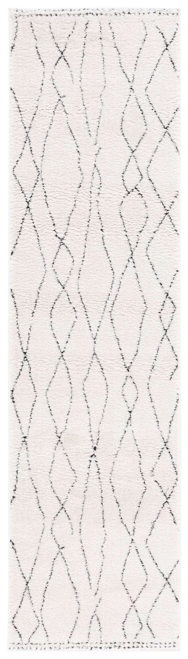 Safavieh Melody Elegant Area Rug - Luxurious Softness, Durable Design, Bohemian Charm For Timeless Spaces Ivory ,Black Polyester Mel112b-10
