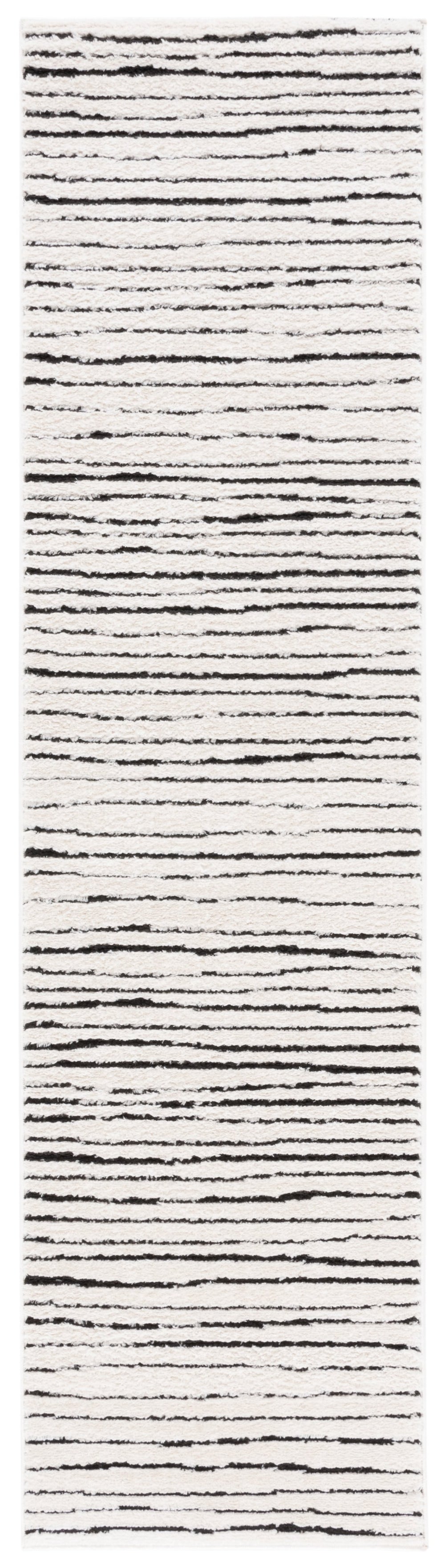 Safavieh Melody 118A Ivory/Black 6X8 Rug – Modern Power-Loomed Turkish Area Rug, Low Pile, Stain-Resistant Design MEL118A-68
