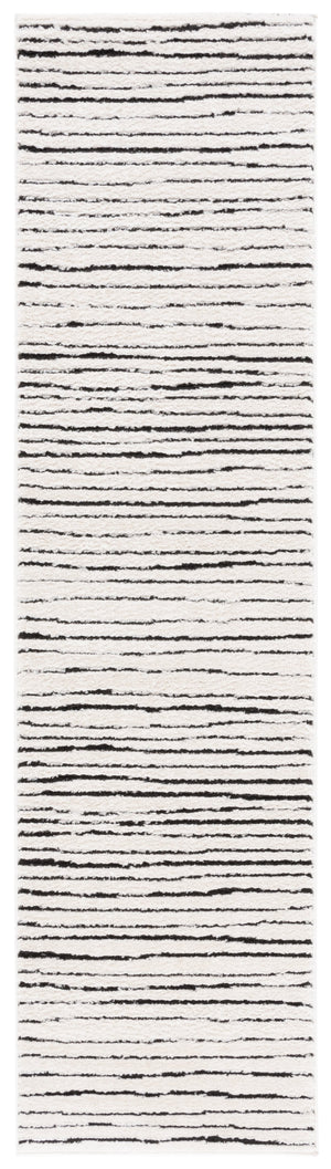 Safavieh Melody 118A Ivory/Black 6X8 Rug – Modern Power-Loomed Turkish Area Rug, Low Pile, Stain-Resistant Design MEL118A-68
