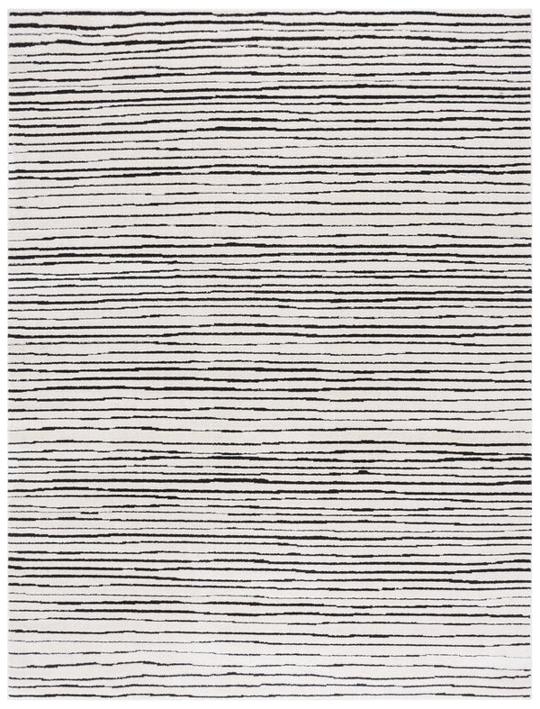 Safavieh Melody 118A Ivory/Black 6X8 Rug – Modern Power-Loomed Turkish Area Rug, Low Pile, Stain-Resistant Design MEL118A-68