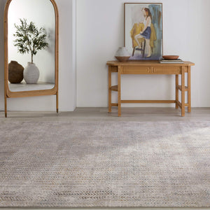 Jaipur Living Vibe by Jaipur Living Sylvana Distressed Trellis Polyester Rug for Rooms 5'3" x 8' RUG154971